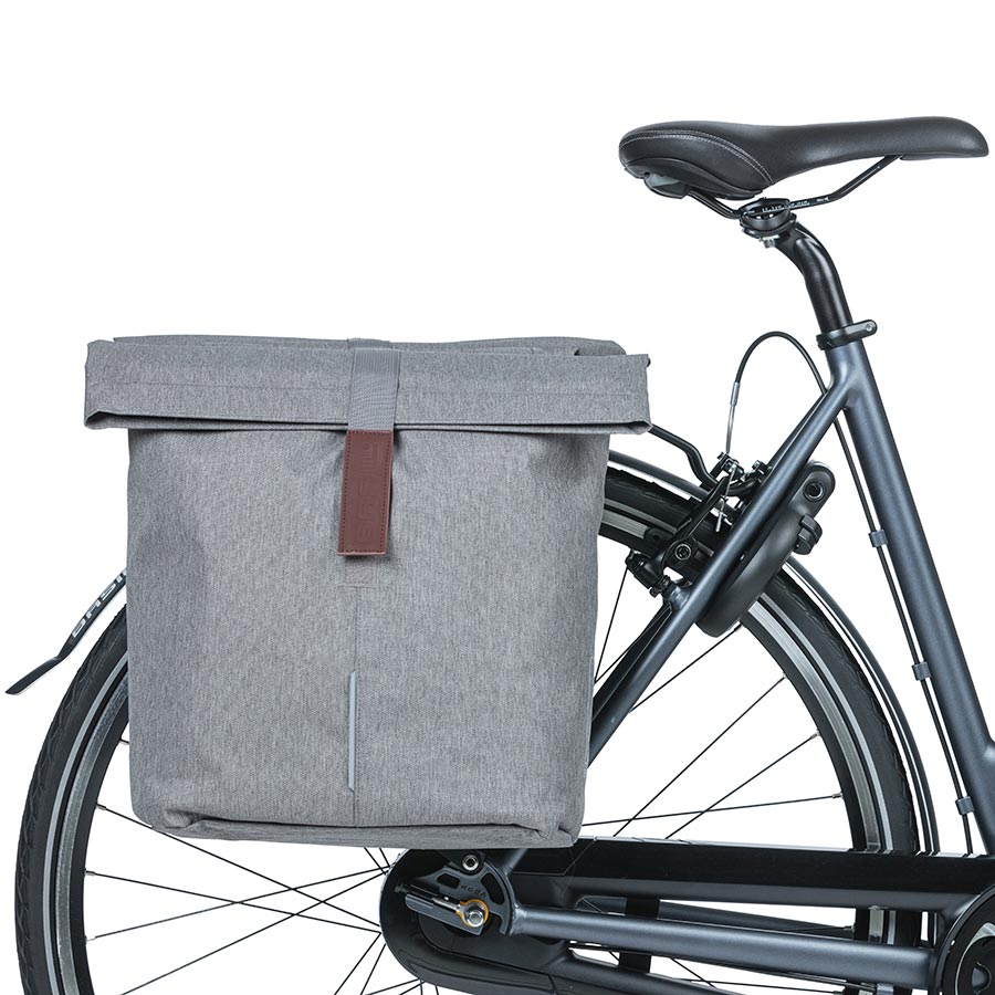Basil, City, Pannier, 28L, Grey