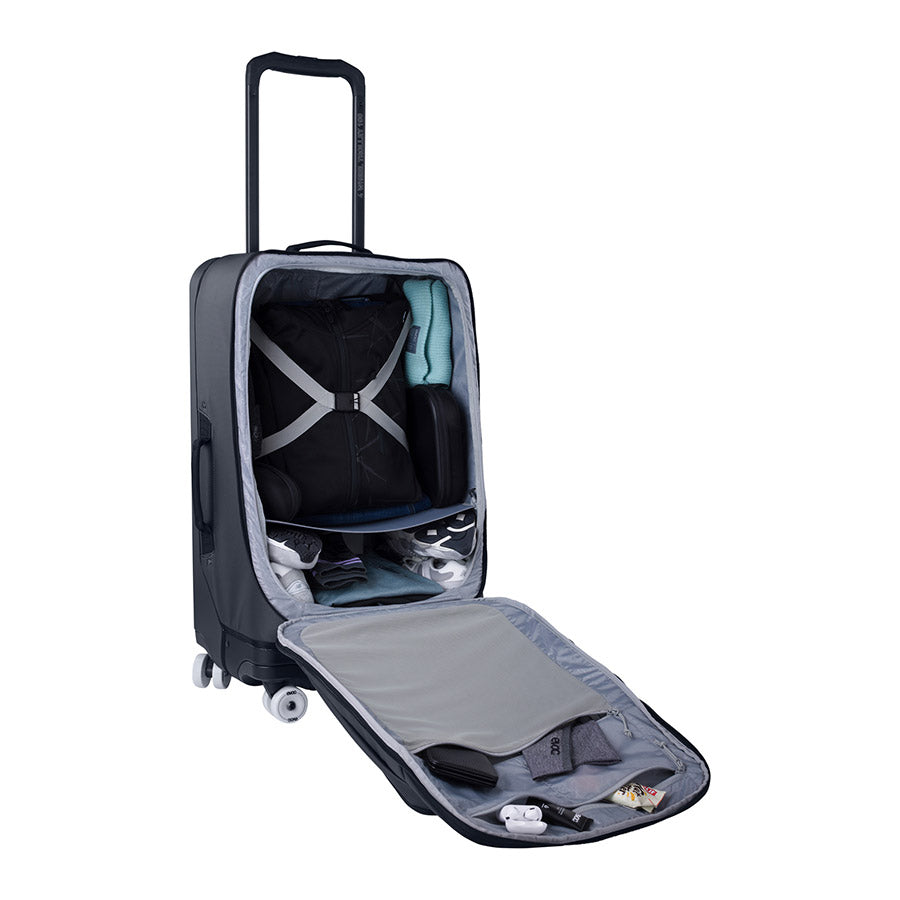 EVOC, 4-Wheel Trolley 100, 100L, Carbon Grey/Black