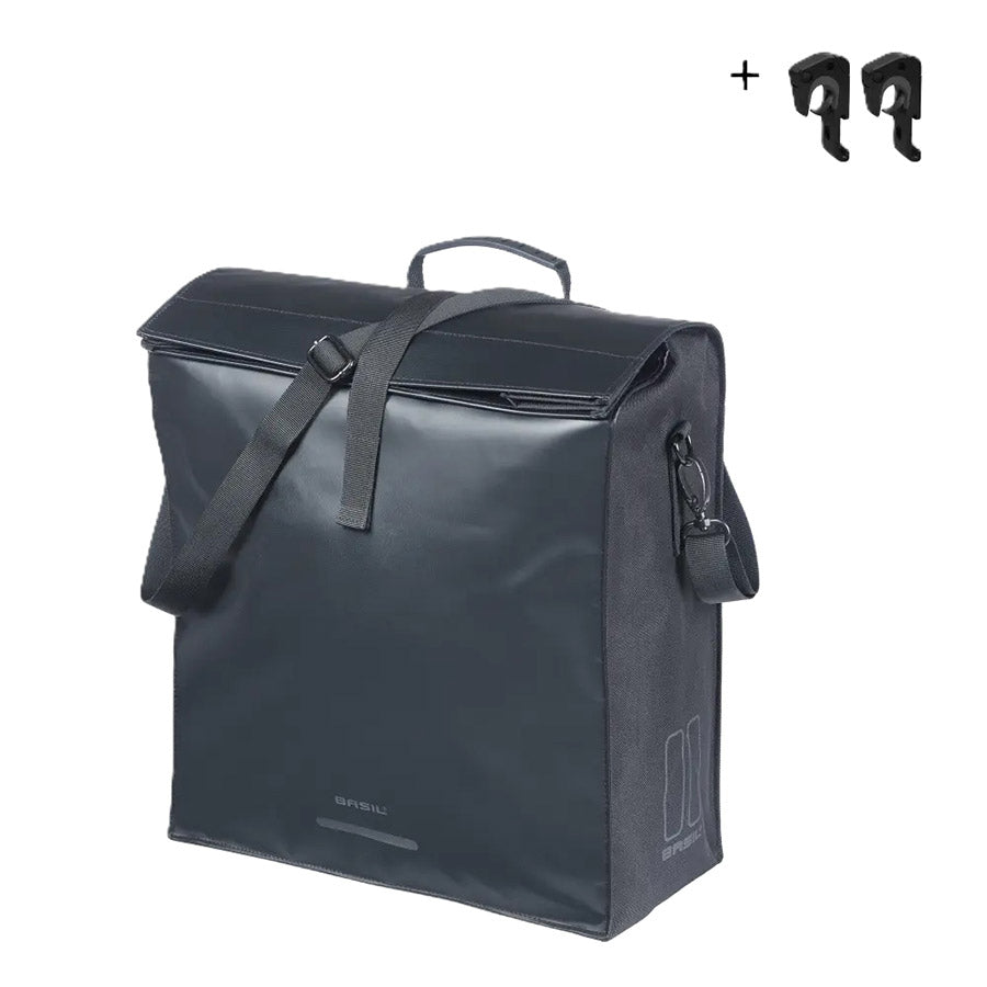Basil, Urban Load Pro, Pannier, 24L, Black