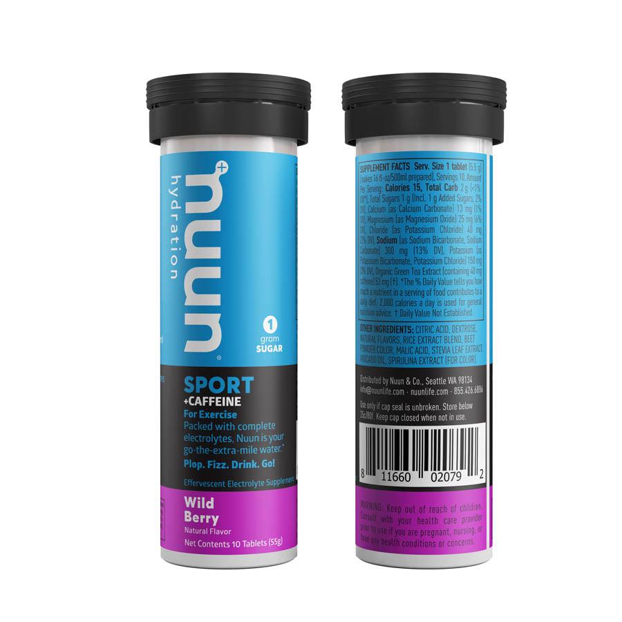 Nuun - Sport with Caffeine Drink Mixes _ Unite - B1keparts.com