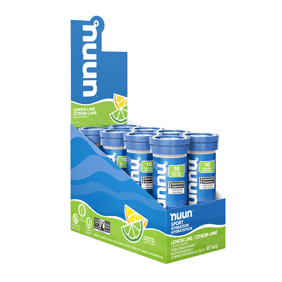Nuun, Sport, Drink Mix, Grape, Box of 8, 10 servings, 8pcs