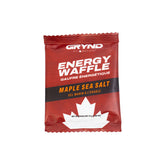 Grynd Energy, Maple Waffle, Bars, Maple Sea Salt, 12pcs