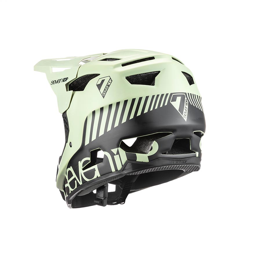 7iDP, Project 23 Fiber Glass, Full Face Helmet, M, 57 - 58cm, Glacier Green/Black