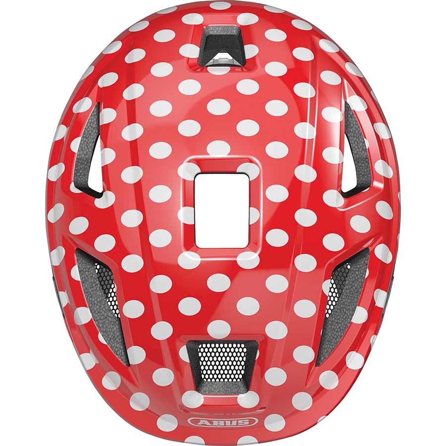 Abus, Anuky 2.0, Helmet, Red Spots, M, 52 - 57cm