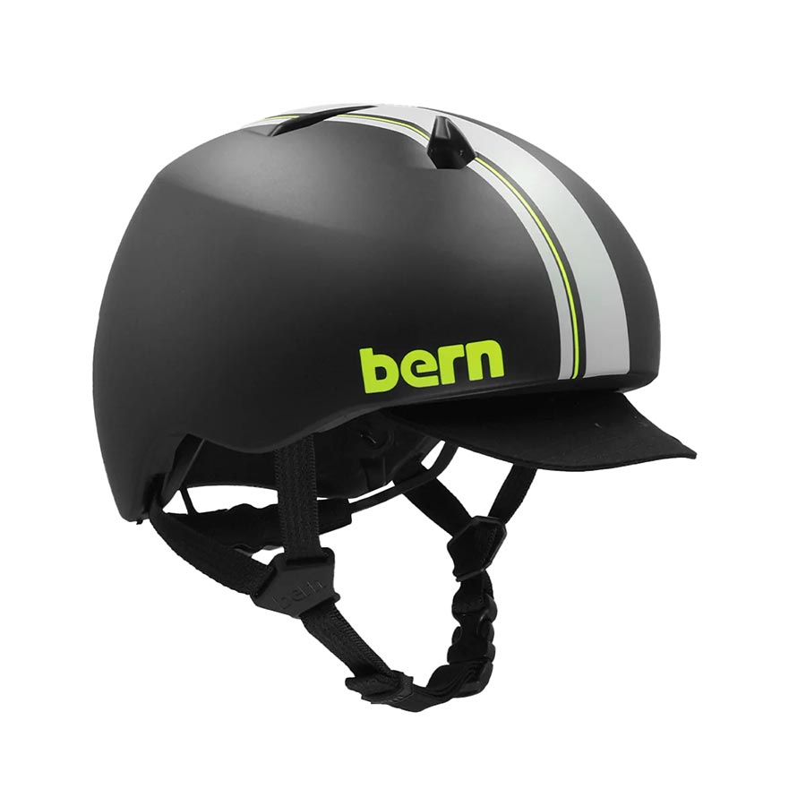 Bern, Nino DVRT, Helmet, XSS, 48 - 51.5cm, Matte Black Racing Stripe