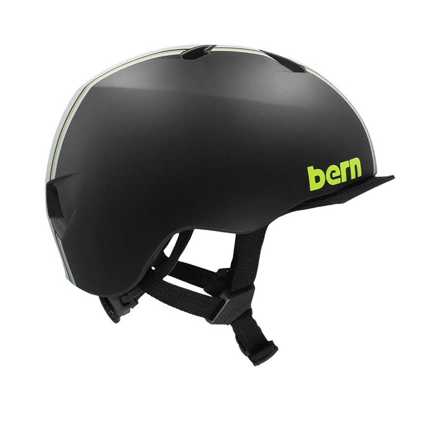 Bern, Nino DVRT, Helmet, XSS, 48 - 51.5cm, Matte Black Racing Stripe