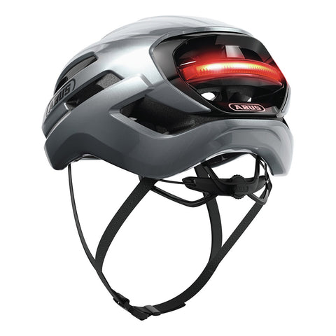 Abus, Taipan LED, Helmet, L, 57 - 61cm, Graphite Silver Abus, Taipan LED, Helmet, L, 57 - 61cm, Graphite Silver