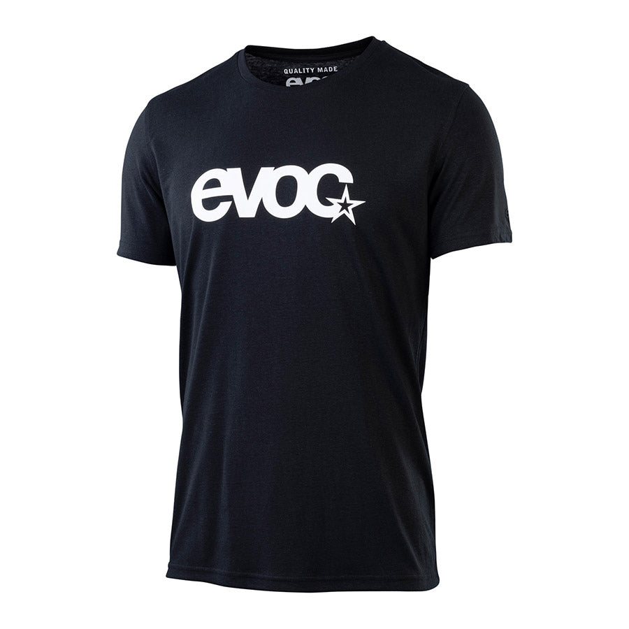 EVOC, T-shirt Logo Men, Black, L