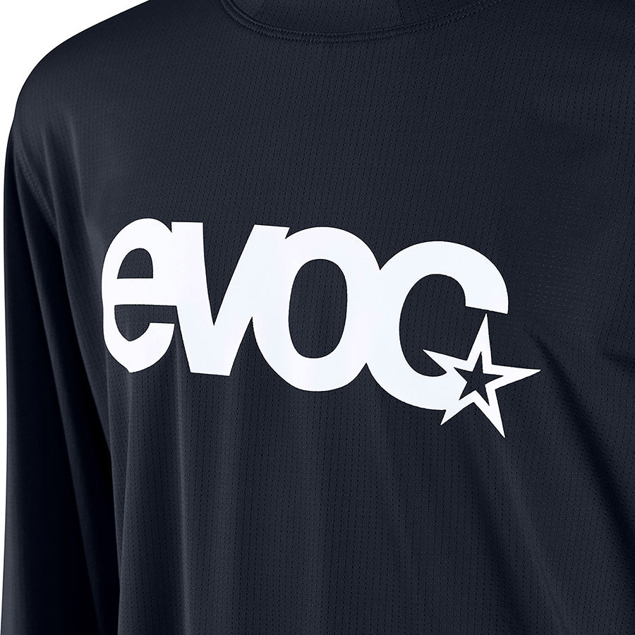 EVOC, Kids Jersey, Youth Jersey, Long Sleeve, Black, JL