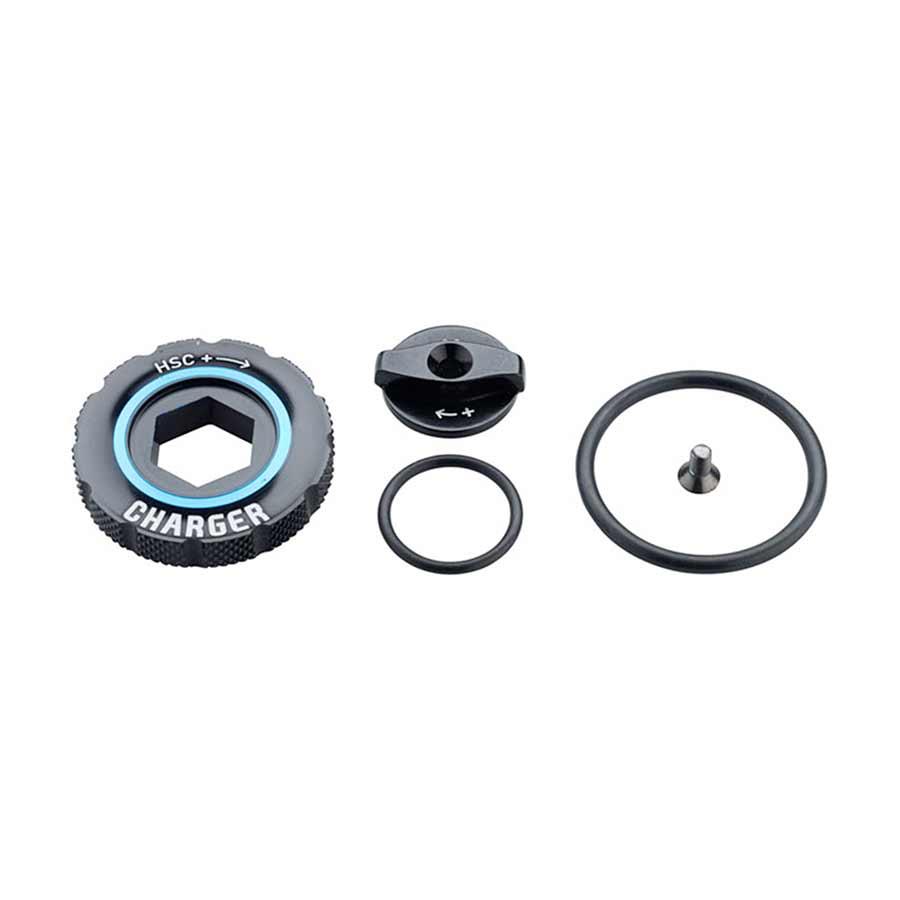 RockShox - Compression Damper Knob Kit - Charger 2 RC2 Fork Repair Parts _ Unite - B1keparts.com