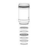 RockShox - Monarch B1, C1, D1 Air Can Assembly Shock Repair Parts _ Unite - B1keparts.com