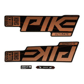 RockShox - Pike Ultimate Decal Kit Fork Repair Parts _ Unite - B1keparts.com