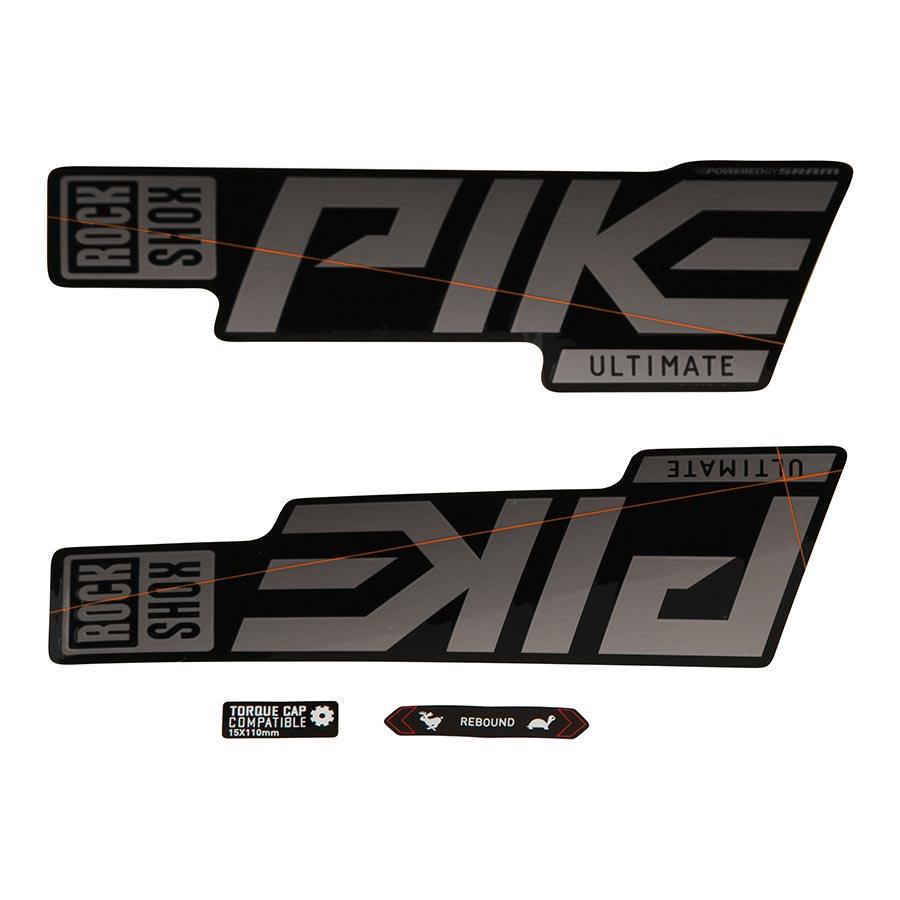 RockShox - Pike Ultimate Decal Kit Fork Repair Parts _ Unite - B1keparts.com