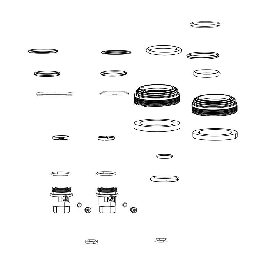 RockShox - SID RLC/Ult 1 year Service Kit Fork Service Kits _ Unite - B1keparts.com