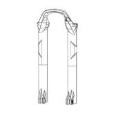 RockShox - Lower Leg SID/RBA 2927+ DFBLK Fork Repair Parts _ Unite - B1keparts.com