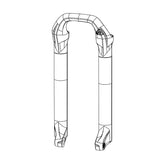 RockShox - Lower Leg Pike/Yari 29+ DFBLK Fork Repair Parts _ Unite - B1keparts.com