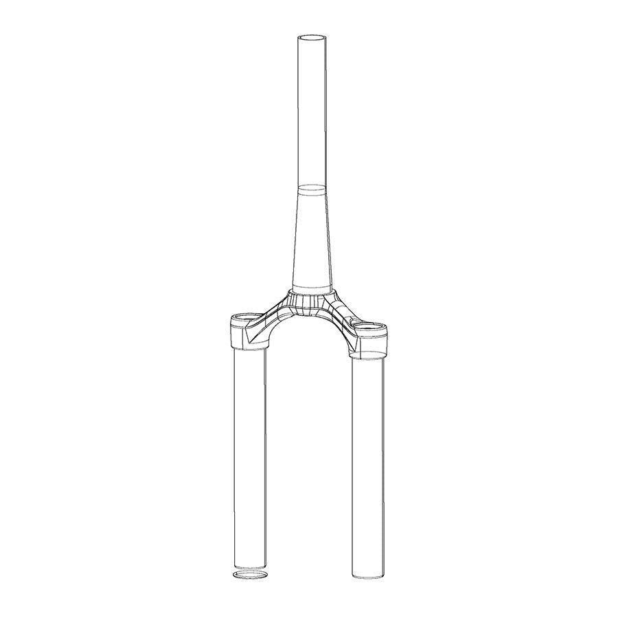 RockShox - CSU SID SA 29 51OS TPR DFBLK Fork Repair Parts _ Unite - B1keparts.com