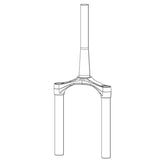 RockShox - CSU Bluto SA 51OS TPR DFBLK Fork Repair Parts _ Unite - B1keparts.com