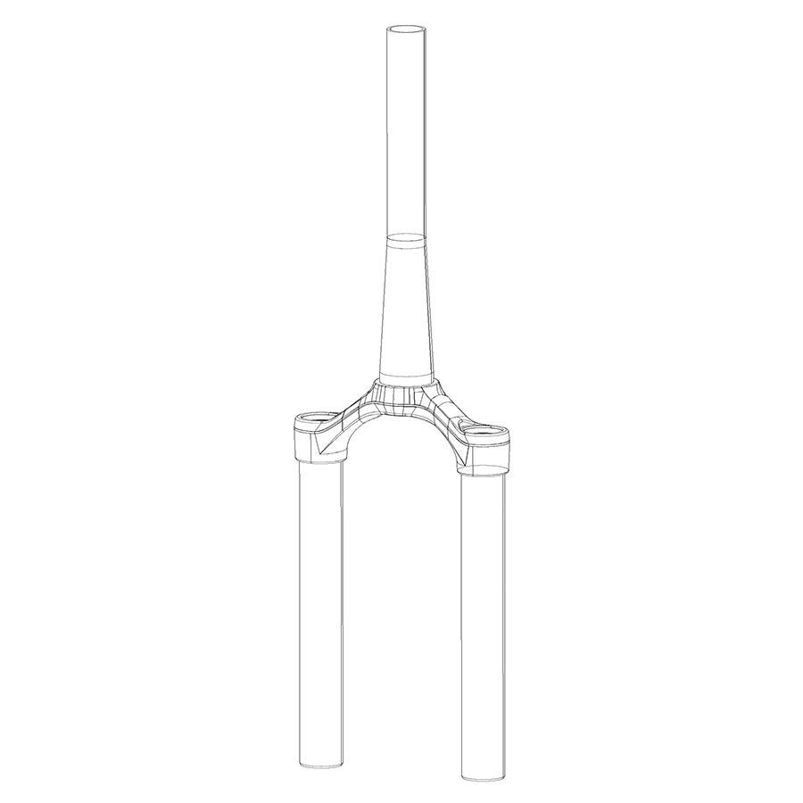 RockShox - CSU SIDB/RBA 2927+ 51 TPR BLK Fork Repair Parts _ Unite - B1keparts.com