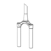 RockShox - CSU SID 2927+ 51 BLK Fork Repair Parts _ Unite - B1keparts.com