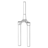 RockShox - CSU RVL 35 DB 29 51 DFBLK Fork Repair Parts _ Unite - B1keparts.com