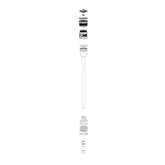 RockShox - Spring - Reba 130 A7 Fork Repair Parts _ Unite - B1keparts.com