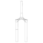 RockShox - CSU 35 29B 51 GLB Fork Repair Parts _ Unite - B1keparts.com