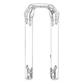 RockShox - Lower Leg - BoXXer Ult Red Fork Repair Parts _ Unite - B1keparts.com