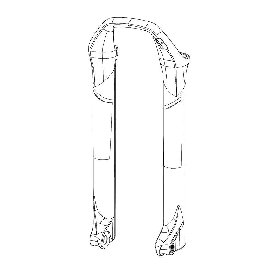 RockShox - Lower Leg - SID ULT 110-120 Fork Repair Parts _ Unite - B1keparts.com