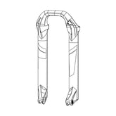 RockShox - Lower Leg - Lyrik Ult 27 RED Fork Repair Parts _ Unite - B1keparts.com