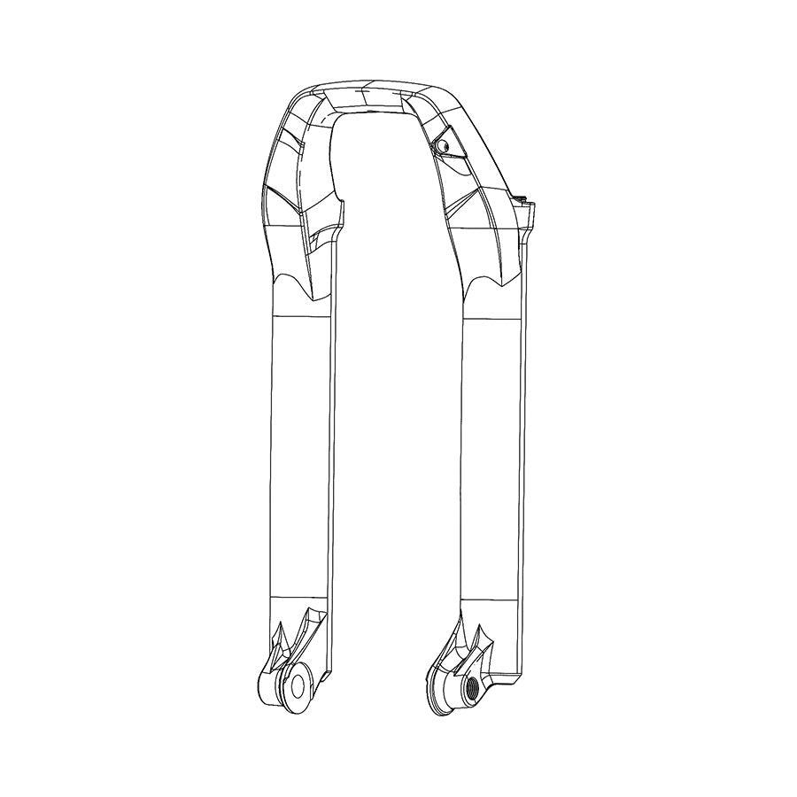 RockShox - Lower Leg - Pike 27B DFB B3 Fork Repair Parts _ Unite - B1keparts.com