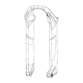 RockShox - Lower Leg - Pike DJ 26 SIL Fork Repair Parts _ Unite - B1keparts.com