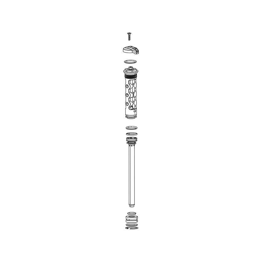 RockShox - Damper - 30 Gold/Judy Gold Fork Repair Parts _ Unite - B1keparts.com