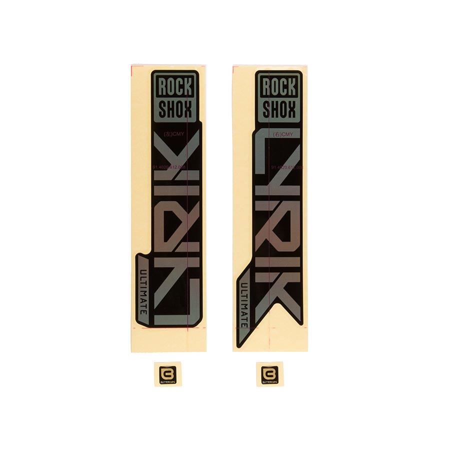 RockShox - Lyrik Ultimate Decal Kit 2023 Fork Repair Parts _ Unite - B1keparts.com