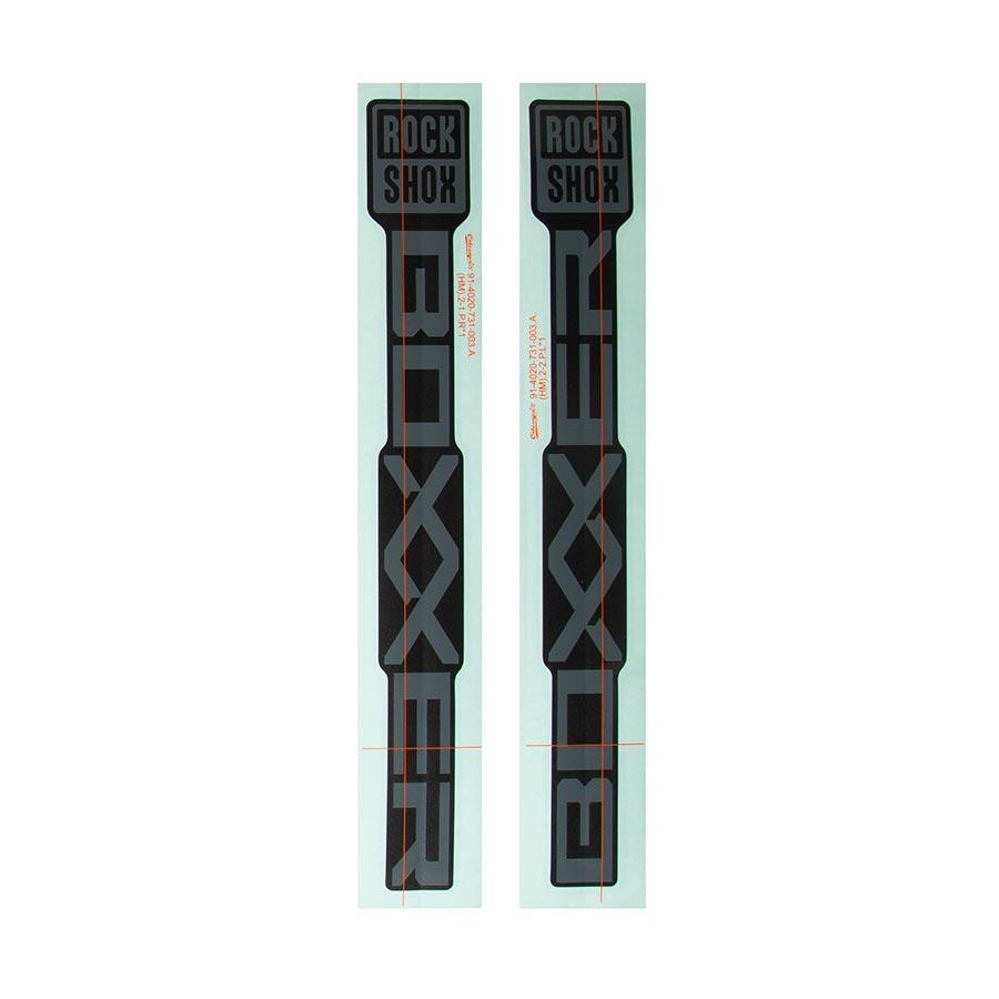 RockShox - Boxxer Base D1 Decal Kit Fork Repair Parts _ Unite - B1keparts.com