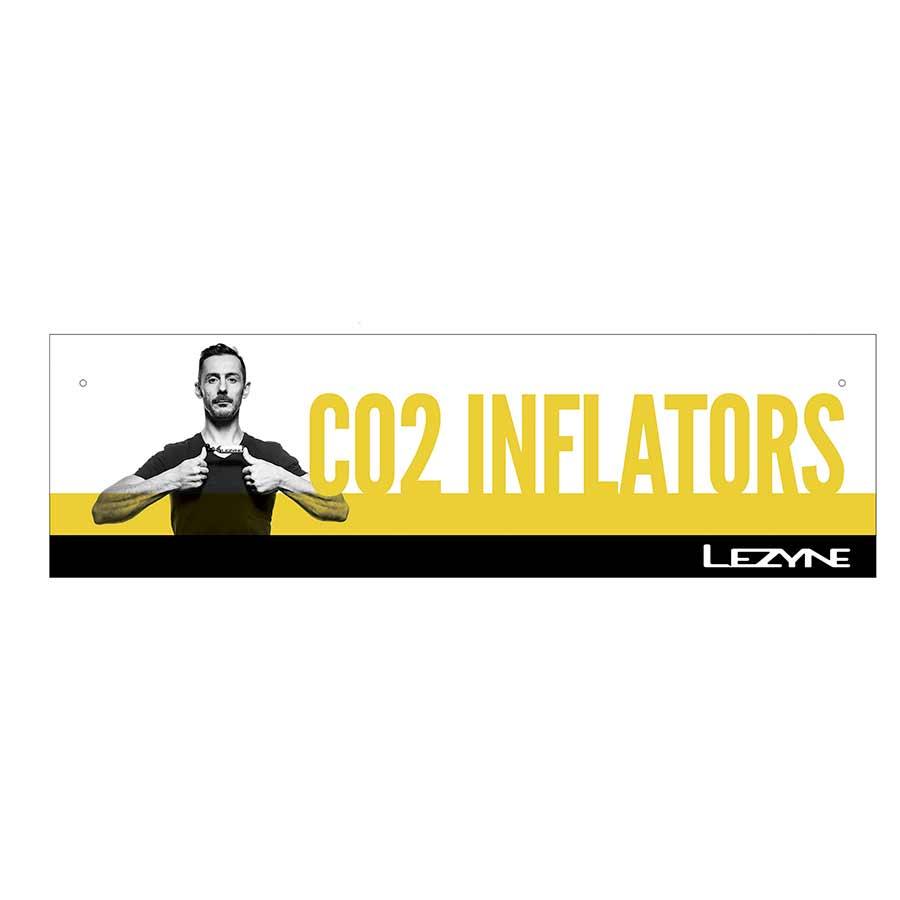 Lezyne - Wall Logo Sign Countertop Displays _ Unite - B1keparts.com