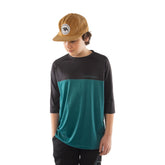 Chromag Mission Jersey Kid's Direct Black - Teal