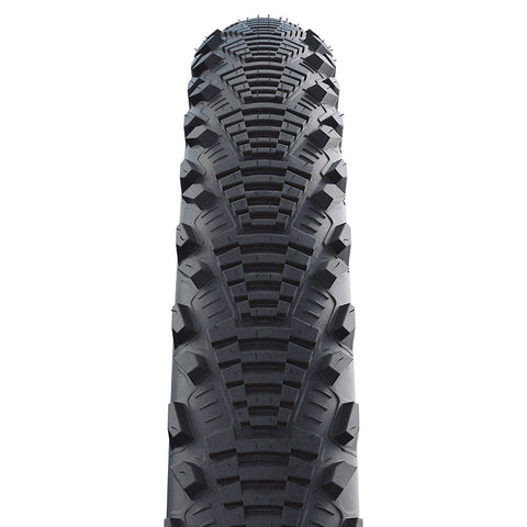 Schwalbe, CX Comp, Gravel Tire, 20x1.75, Wire, Clincher, SBC, K-Guard, Reflex, 50TPI, Black