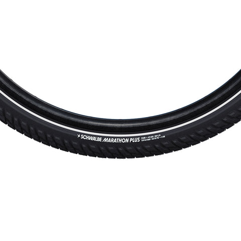 Schwalbe, Marathon Plus Tour, Hybrid Tire, 700x40C, Wire, Clincher, Addix, SmartGuard, TwinSkin, Reflex, 67TPI, Black