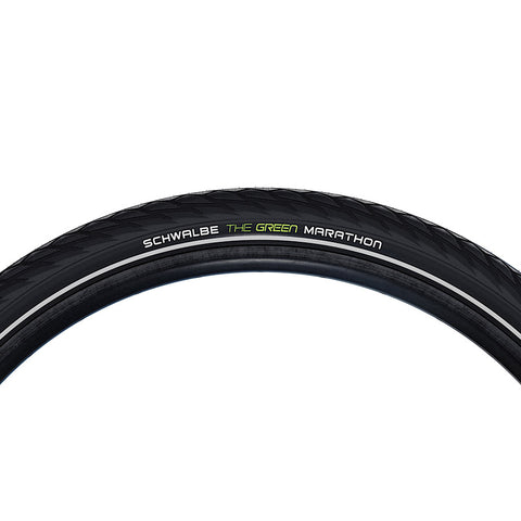 Schwalbe, Marathon Performance, Hybrid Tire, 700x25C, Wire, Clincher, Addix Eco, GreenGuard, 67TPI, Black