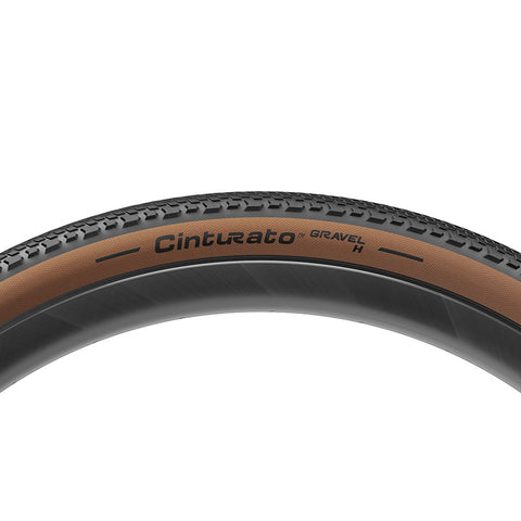 Pirelli, Cinturato Gravel H HP-Line, Gravel Tire, 700x40C, Folding, Tubeless Ready, SmartEVO GR, ProWALL Gravel, 120TPI, Black