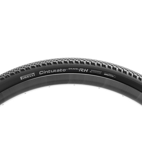 Pirelli, Cinturato Gravel RH P-Line, Gravel Tire, 700x40C, Folding, Tubeless Ready, SpeedGrip, TechWALL, 60TPI, Black