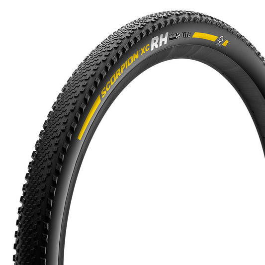 Pirelli, Scorpion Race XC RH, Mountain Tire, 29x2.4, Folding, Tubeless Ready, Race XC Compound, Lite, 120TPI, Black 900