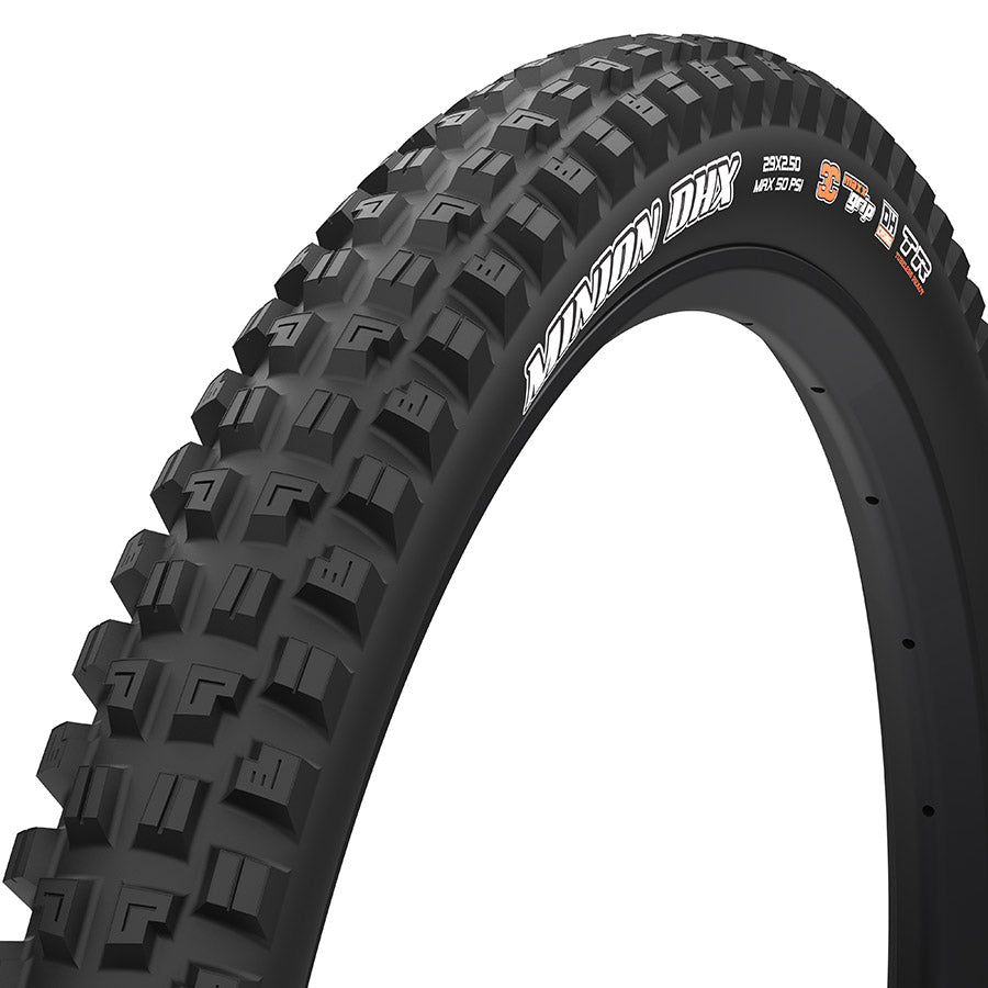 Maxxis, Minion DHX, Mountain Tire, 27.5''x2.50, Folding, Tubeless Ready, 3C Maxx Grip, DH, 120x2TPI, Black
