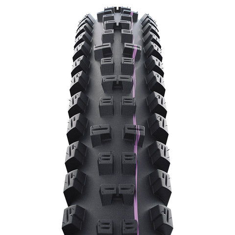 Schwalbe, Tacky Chan Gravity Pro, Mountain Tire, 29x2.40, Folding, Clincher, Ultra Soft, Gravity Pro - Diagonal, 2x67TPI, Black