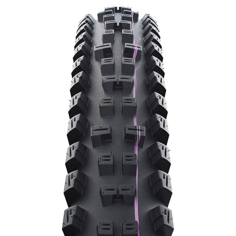 Schwalbe, Tacky Chan Gravity Pro, Mountain Tire, 29x2.40, Folding, Clincher, Ultra Soft, Gravity Pro - Diagonal, 2x67TPI, Black