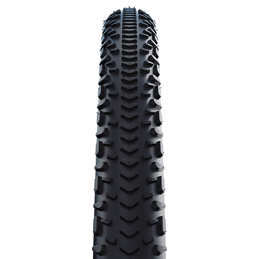 Schwalbe, G-One RX Perf, Gravel Tire, 700x40C, Folding, Clincher, Addix Green, RaceGuard, 67TPI, Black