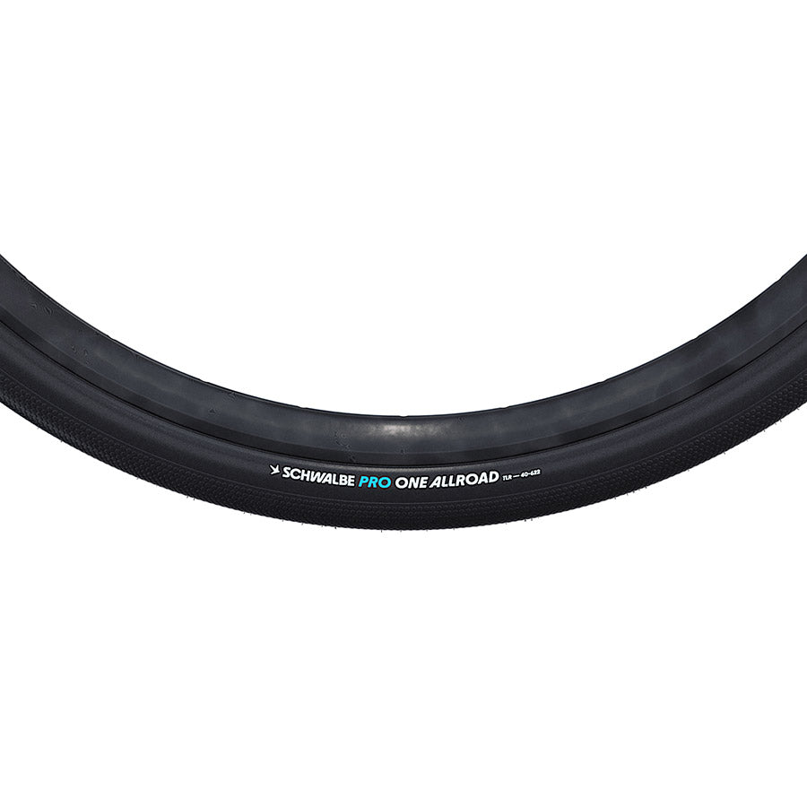 Schwalbe, Pro One Allroad Evo, Road Tire, 700x30C, Folding, Clincher, Addix Race, V-Guard, 67TPI, Black