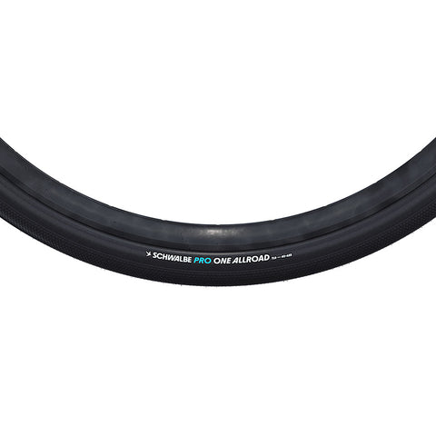 Schwalbe, Pro One Allroad Evo, Road Tire, 700x30C, Folding, Clincher, Addix Race, V-Guard, 67TPI, Black