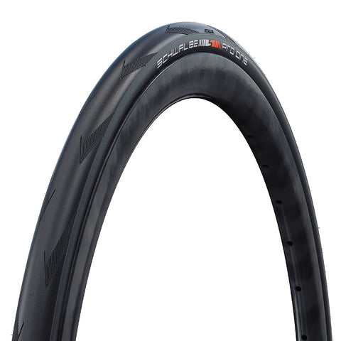 Schwalbe, Pro One Evo, Road Tire, 700x23C, Folding, Clincher, Addix Race, Super Race, V-Guard, 127TPI, Black